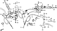 Control Levers + Cables + Swtiches