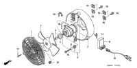 Cooling Fan Kit (Trx350tm) (Optional)