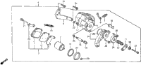 REAR BRAKE CALIPER