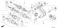 REAR KNUCKLE / REAR DRIVESHAFT