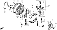 Fr. Brake Panel 86-87