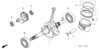 Crankshaft + Piston