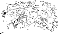 Wire Harness + Coil + Battery