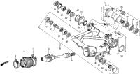 Swingarm + Propeller Shaft 85
