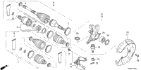 Front Knuckle@Front Drive Shaft
