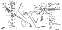 Handle Lever + Switch + Cable ('05)