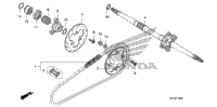 Rear Axle@Drive Chain