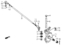 Knuckle + Tie Rod