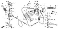 Handle Lever + Switch + Cable