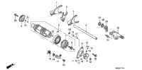 Gearshift Drum (Trx300ex'07-)
