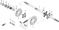 Rear Wheel Axle