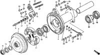 185/200 Rear Brake Drum