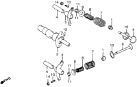 Camshaft + Valve