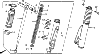 Front Fork + Front Damper 83