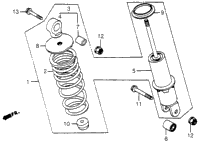 Rear Shock Absorber