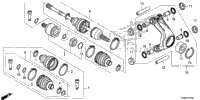 Rear Knuckle@Rear Drive Shaft