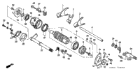 Gearshift Drum (Trx300ex'01-'06)