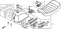 Fuel Tank + Seat 79-82