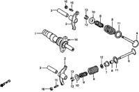 Camshaft + Valve
