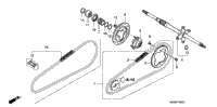 Rear Wheel Axle