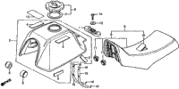 Fuel Tank + Seat