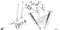 Camshaft + Valve
