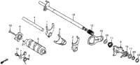 Shift Drum + Shift Fork