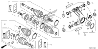 REAR KNUCKLE / REAR DRIVE SHAFT