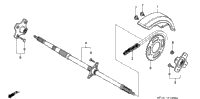 Rear Wheel Axle