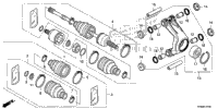 Rear Knuckle@Rear Drive Shaft