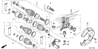 Front Knuckle@Front Drive Shaft