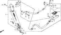 REAR BRAKE MASTER CYLINDER