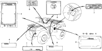 Trx 200Dcaution Label 92