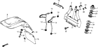 Front Fender + Steering Stem