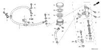 REAR BRAKE MASTER CYLINDER