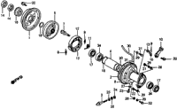 Rear Brake Drum 84-85