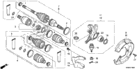 Front Knuckle@Front Drive Shaft
