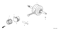 CRANKSHAFT / PISTON