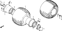 185/S/20Rear Wheel 80-82