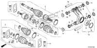 Rear Knuckle@Rear Driveshaft
