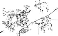 Frame + Wire Harness