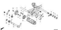 Gear Shift Drum@Gear Shift Fork