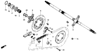 Rear Wheel Axle 86