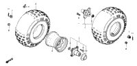 Rear Wheel 86,87