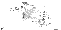 Steering Shaft (Trx500fa/Fga)