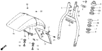 Front Fender + Front Fork