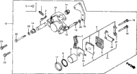 Front Brake Caliper 81-82