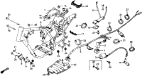 185/200 Frame + Wire Harness 80-83