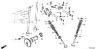 Camshaft + Valve