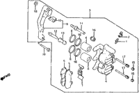 FRONT BRAKE CALIPER (1)